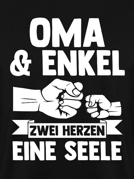 Oma Großmutter und Enkel