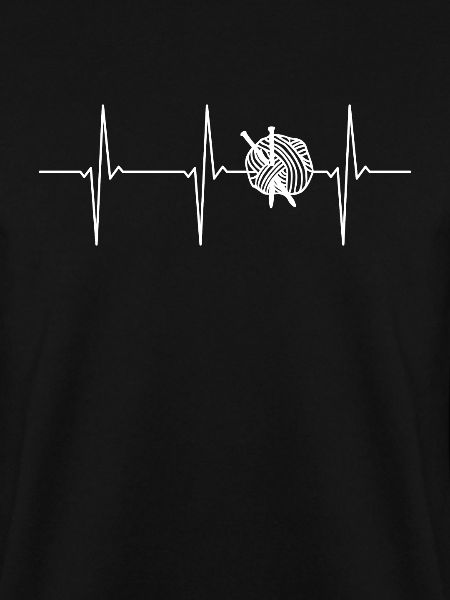 Sewing ECG Heartbeat