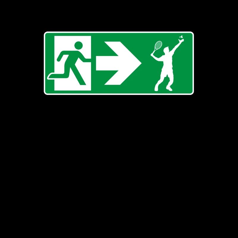 Notausgang Badminton