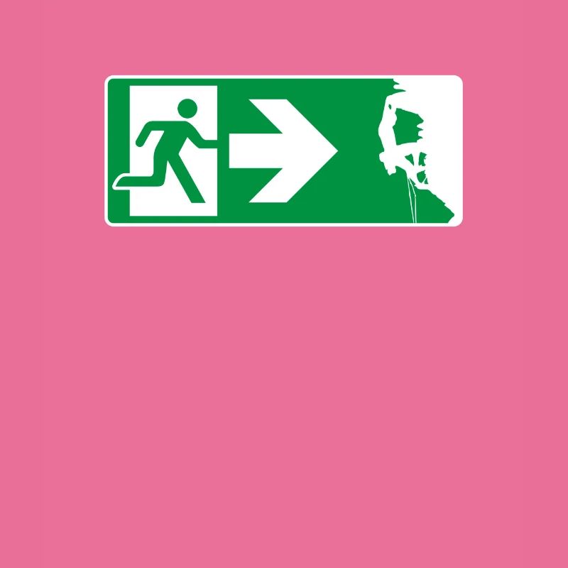 Emergency Exit Climbing Climber