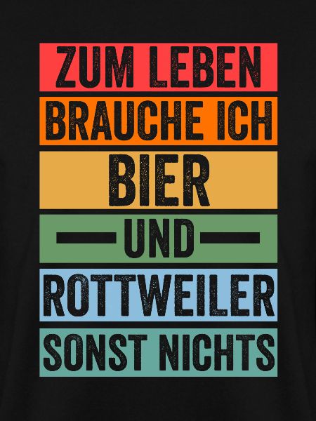Bier Hund Rottweiler