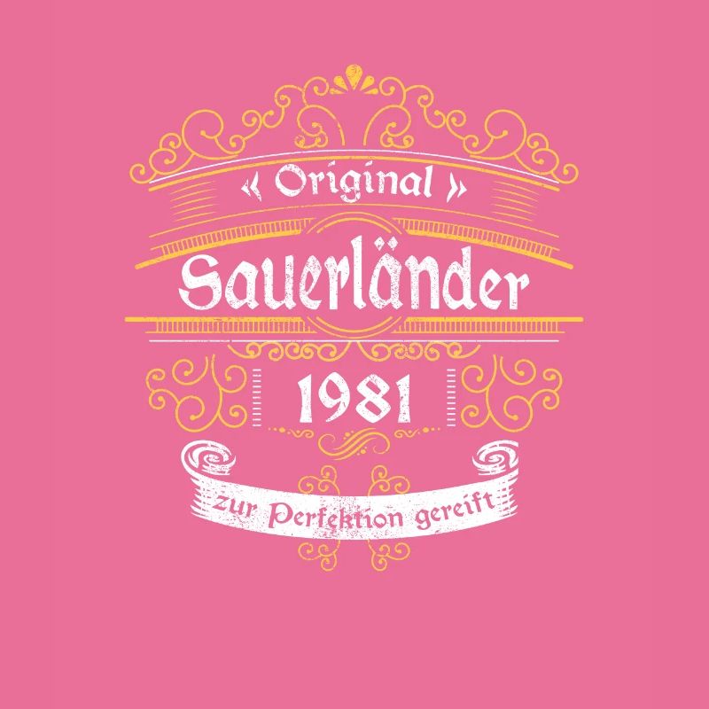 1981 Geburtstag Sauerländer Original Whiskey