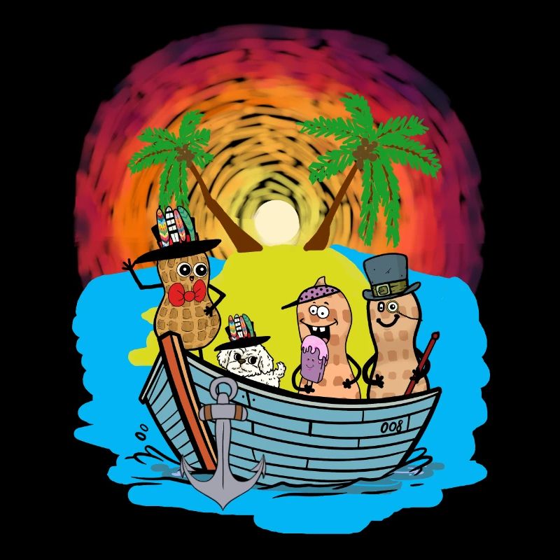 Expédition dans les mers du Sud, Voyage, Aventure, Cacahuètes, Ahoy