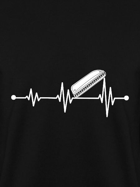 Harmonica Player Harmonica Heartbeat