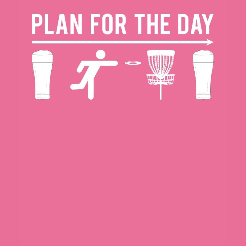 Disc Golf Player Plan for the day