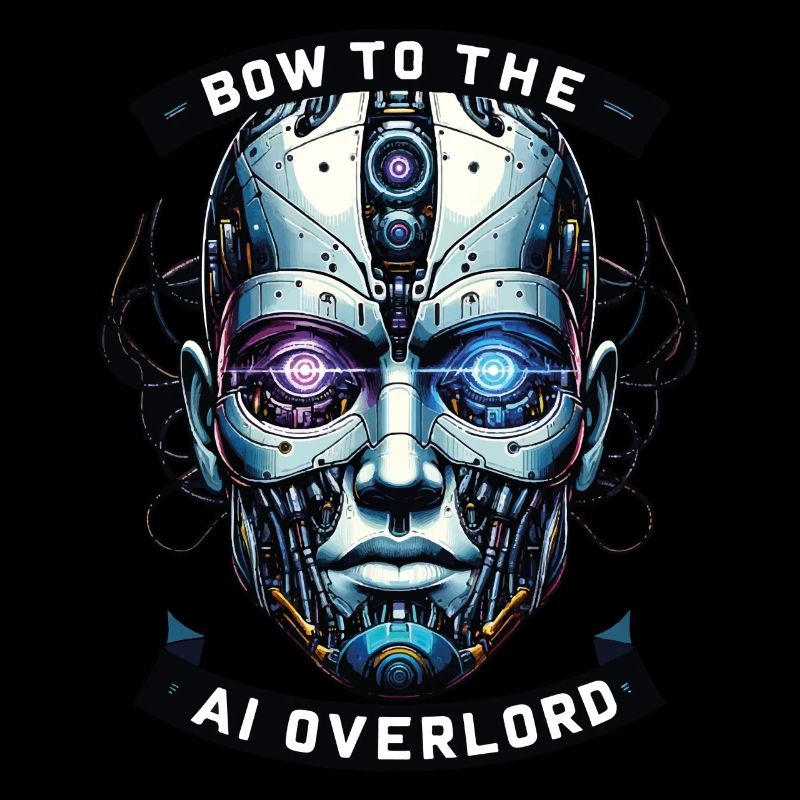 Inclinez-vous devant le seigneur de l’IA - Conception de cyborg.