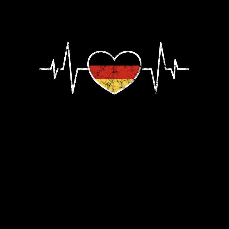 Deutschland Herz Herzschlag