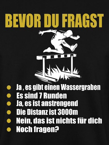 Hindernislauf Leichtathlet Hürdenläufer