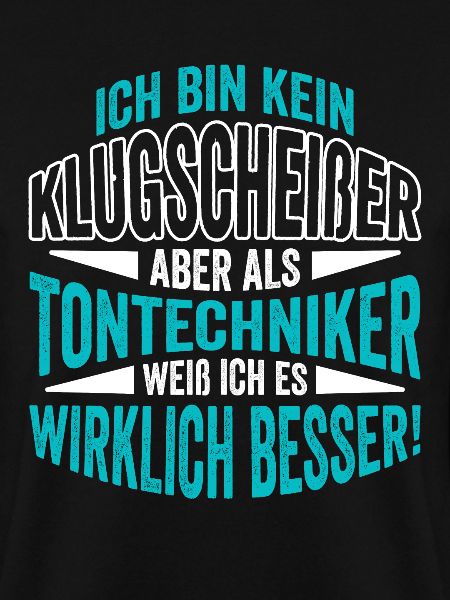 Tontechnik Tontechniker Toningenieur