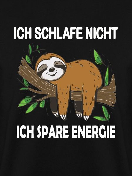 Funny sloth, no desire