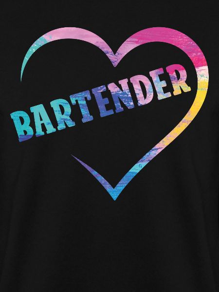 Bartender Mixologist Heart
