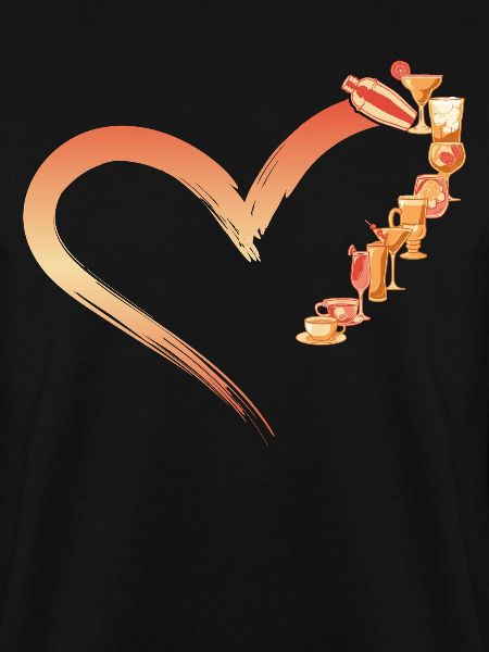 Bartender Mixologist Heart