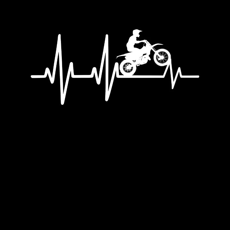 Heartbeat Design mit Motocross
