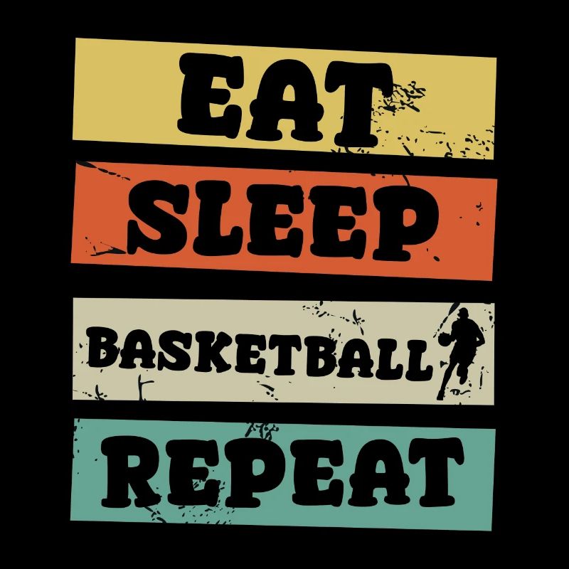 Manger dormir Basketball Répéter