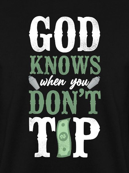 Bartender Mixologist God Knows