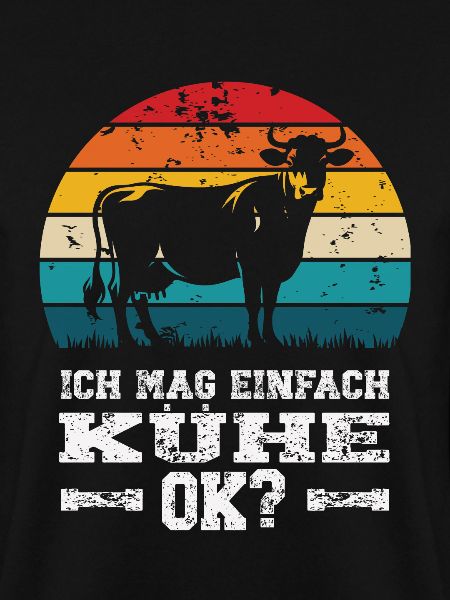 Ich mag Kühe