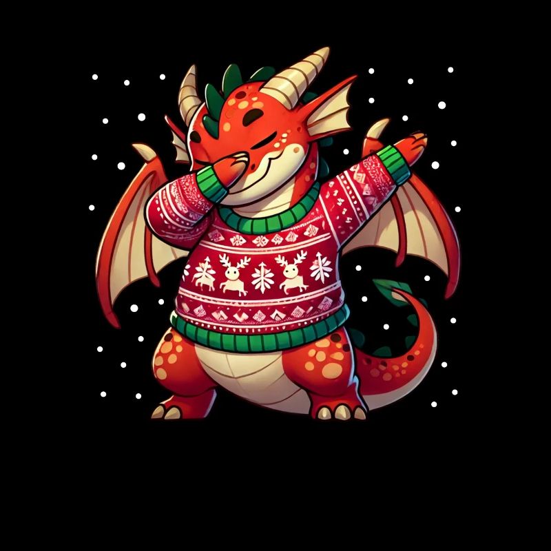 Noël Dragon Dragon Noël laid