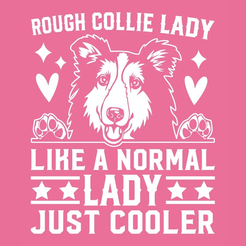 Rough Collie Lady comme une dame normale, juste plus cool