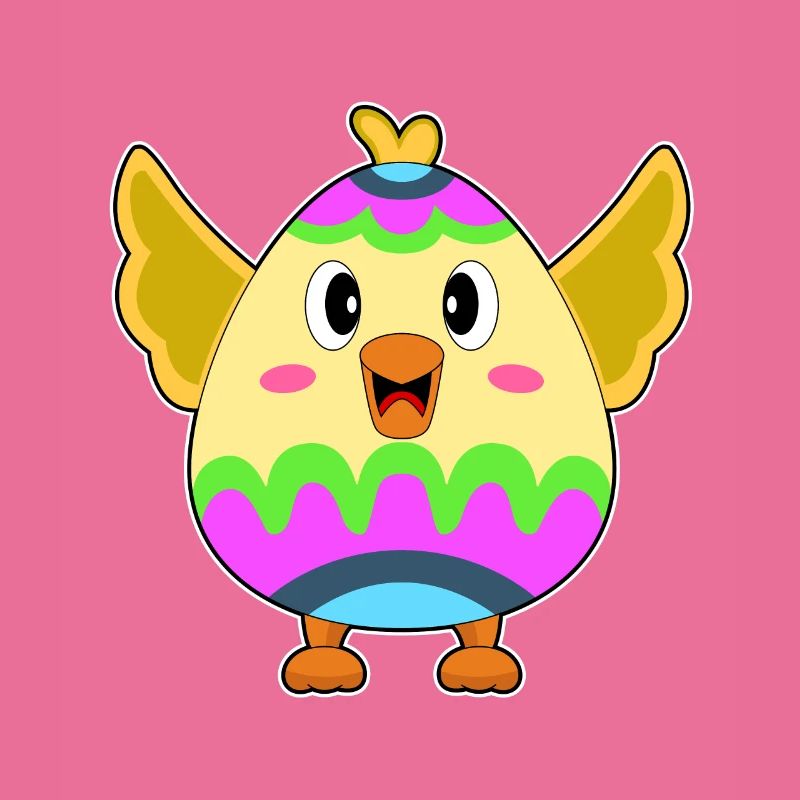 Chicken Easter Easter Egg