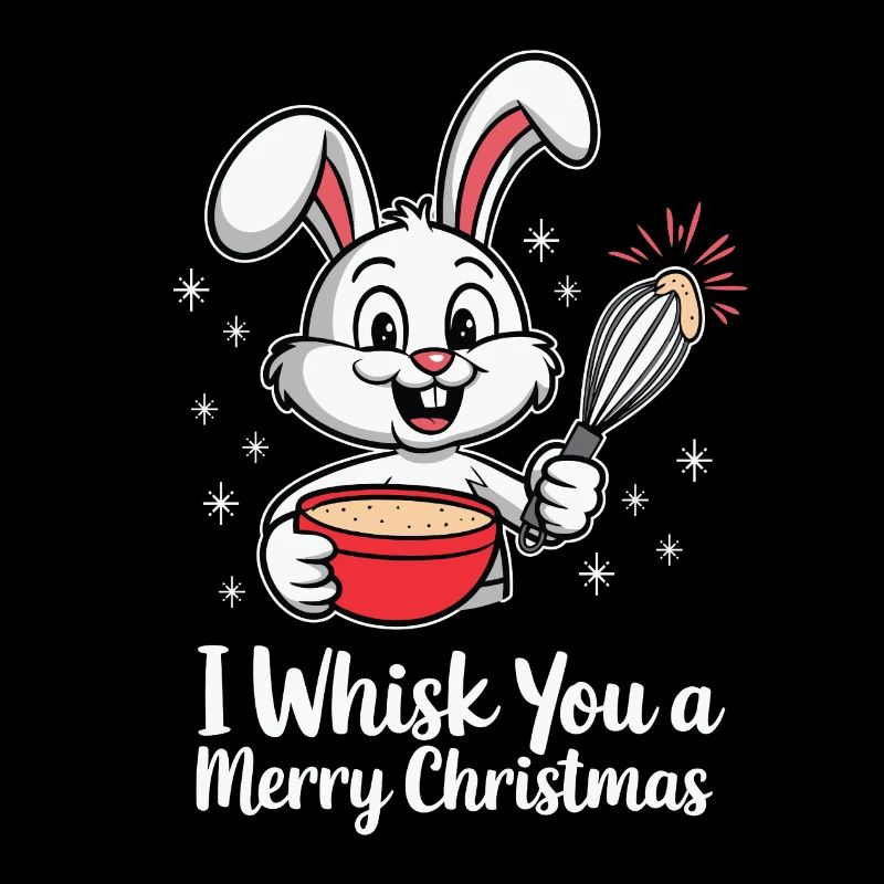 Je t’emporte un joyeux Noël Lapin de Noël
