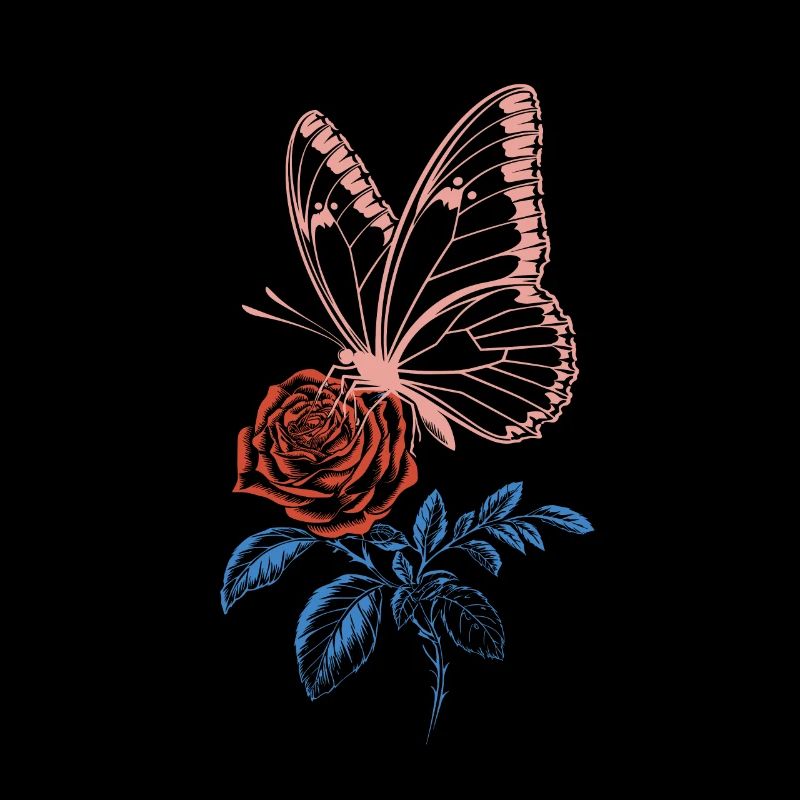 Papillon Rose