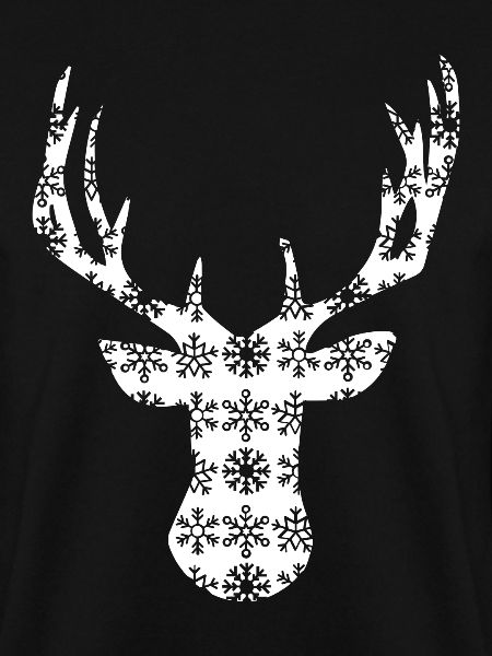 Weihnachtshirsch – Weißwedelbock