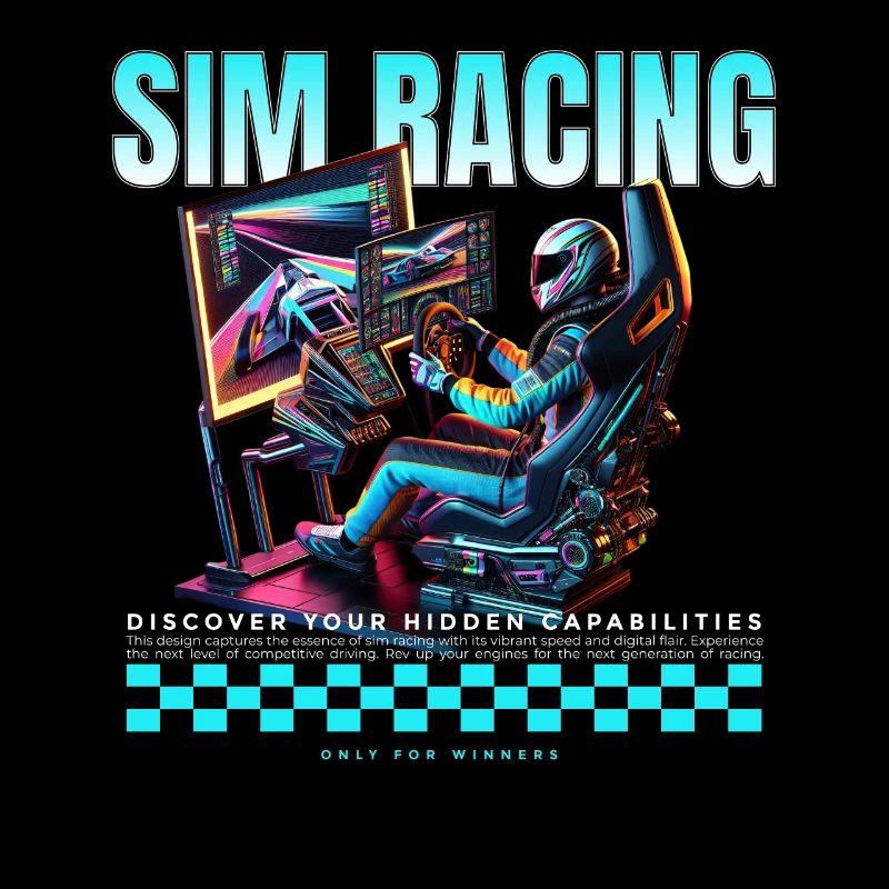 Sim Racing Virtual Simulation Game