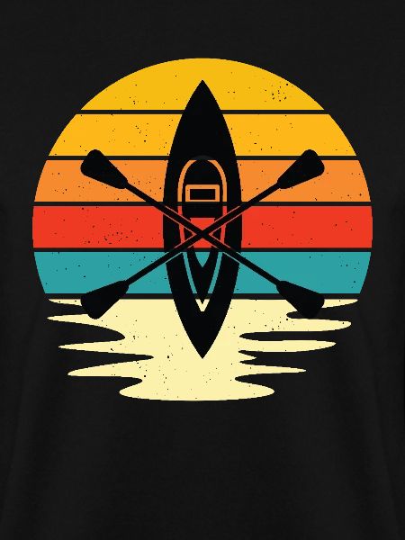 Retro Sunset Kayaking