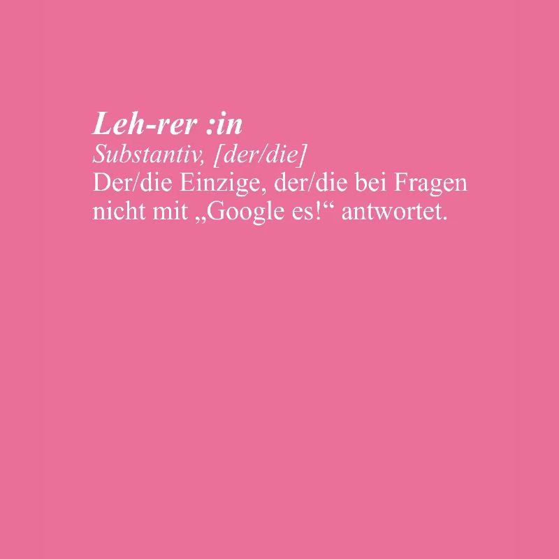 Lehrer:in