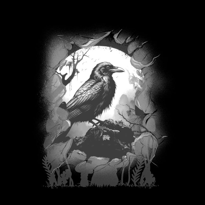 Halloween Corbeau Corbeau Corbeau Corbeaux