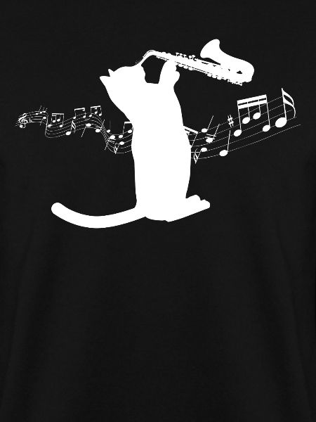 Saxophone Cat