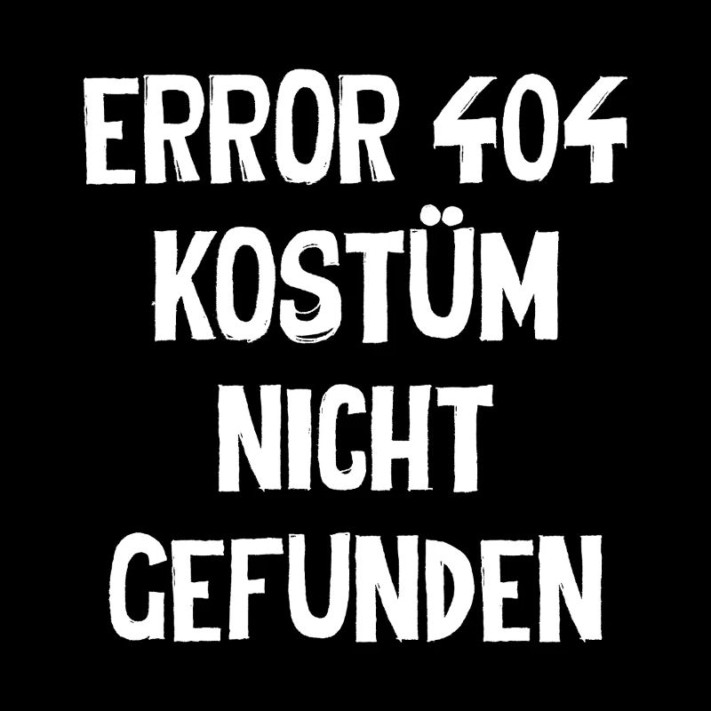 Error 404 Kostüm Nicht Gefunden