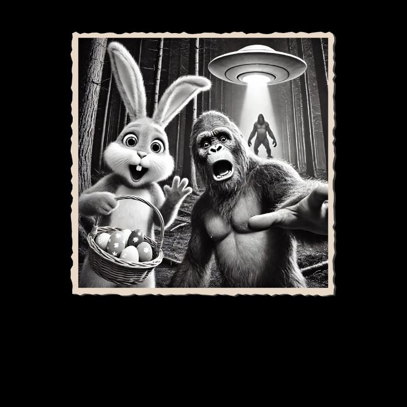 Easter, Funny Easter Bunny, Bunny Selfie Easter Party