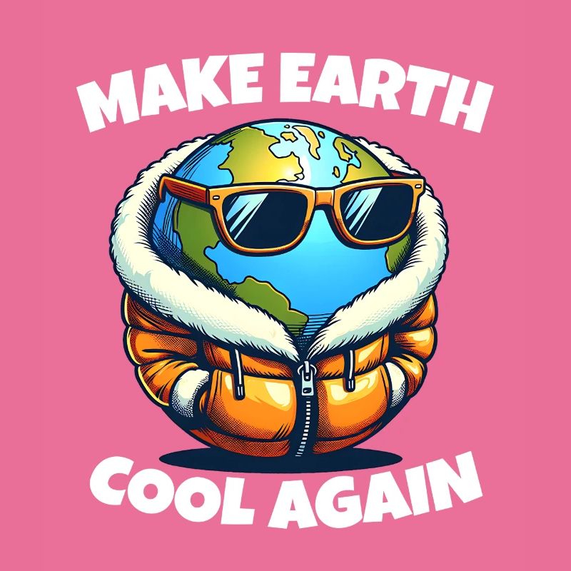 Make Earth Cool Again Climate Change Protest Demo