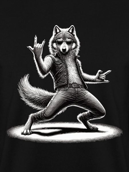 Rockiger Wolf – Cool & Wild