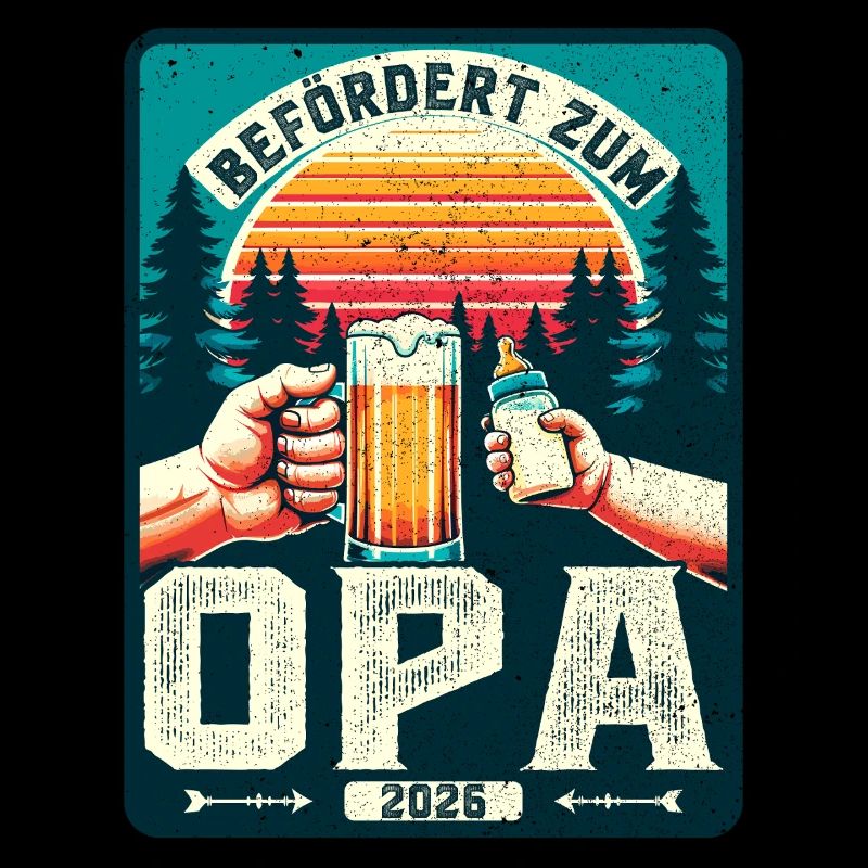 Werdender Opa - Zukünftiger Großvater Opa 2026
