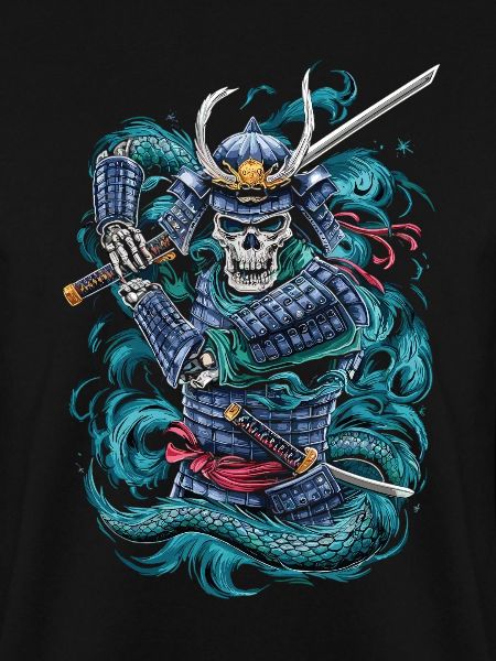 Geisterhafter Samurai-Krieger