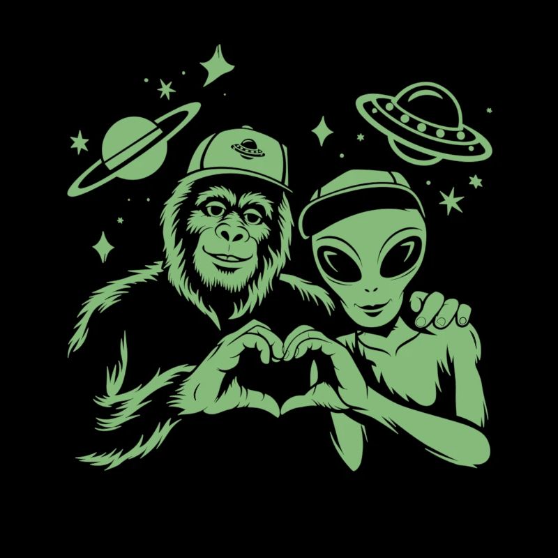 Bigfoot & Alien – Space Love