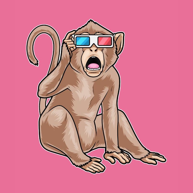 Affe Brille
