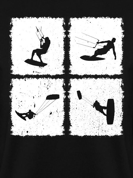Kitesurfing Silhouette Kiteboarding Kitesurfer