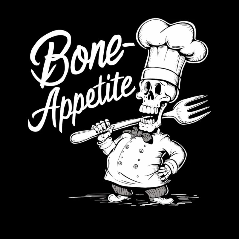 Bone Appetite Skelett Koch
