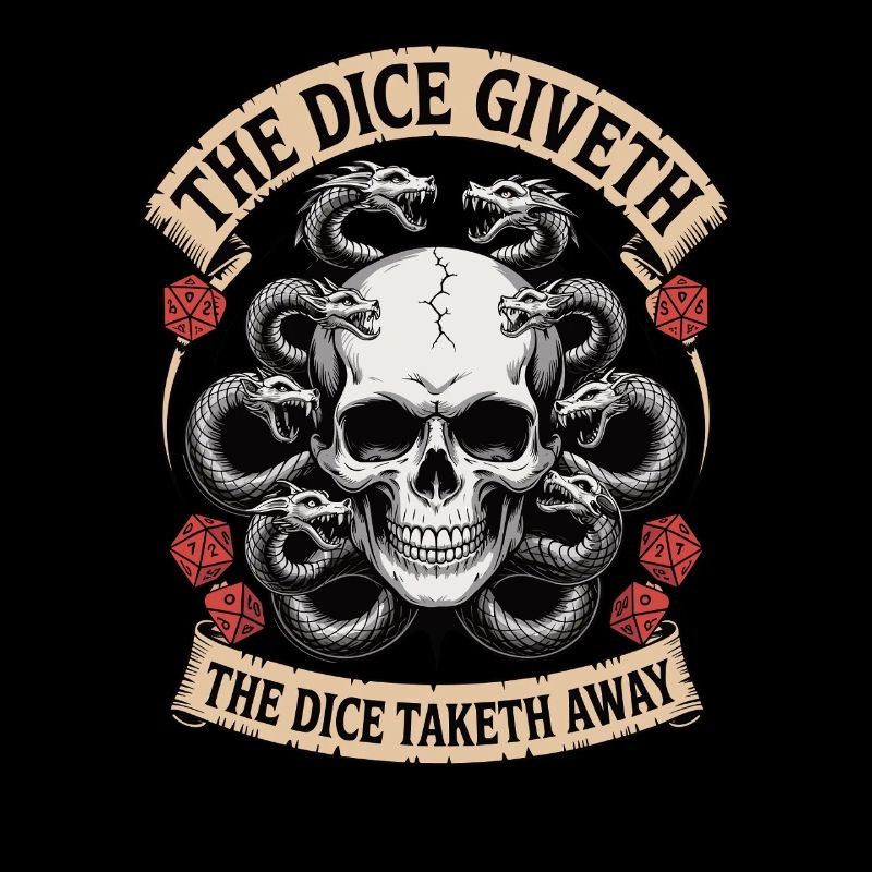 The dice give the dice 1