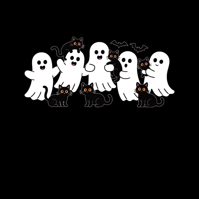 Geist & Katze – Halloween Fun