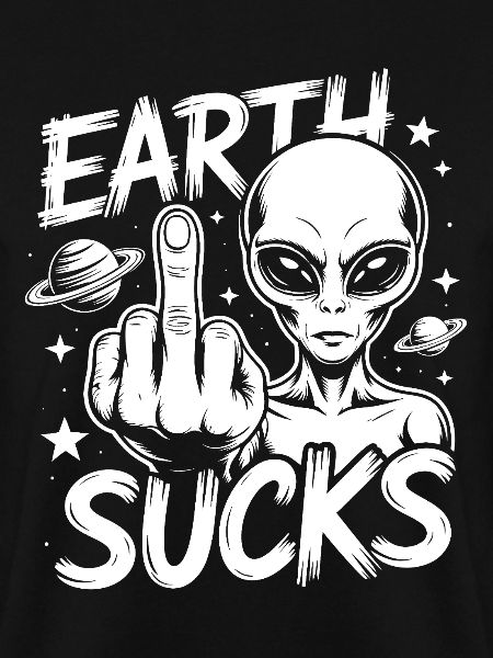 Alien Stinkefinger