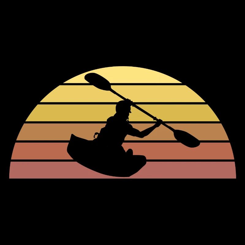 Paddle canoeing