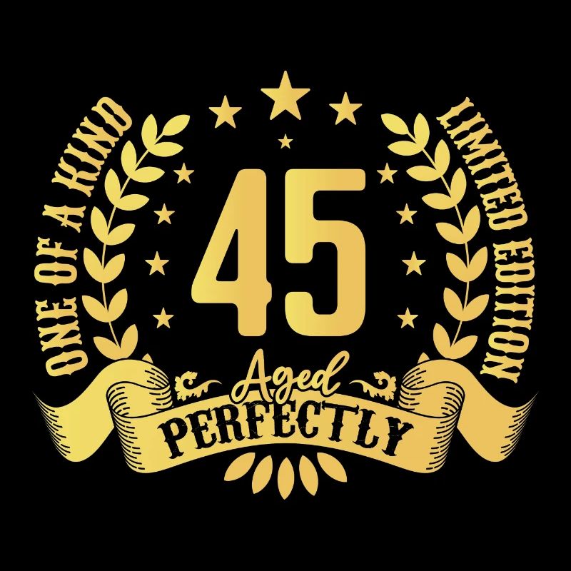 45 years birthday gift 45 years