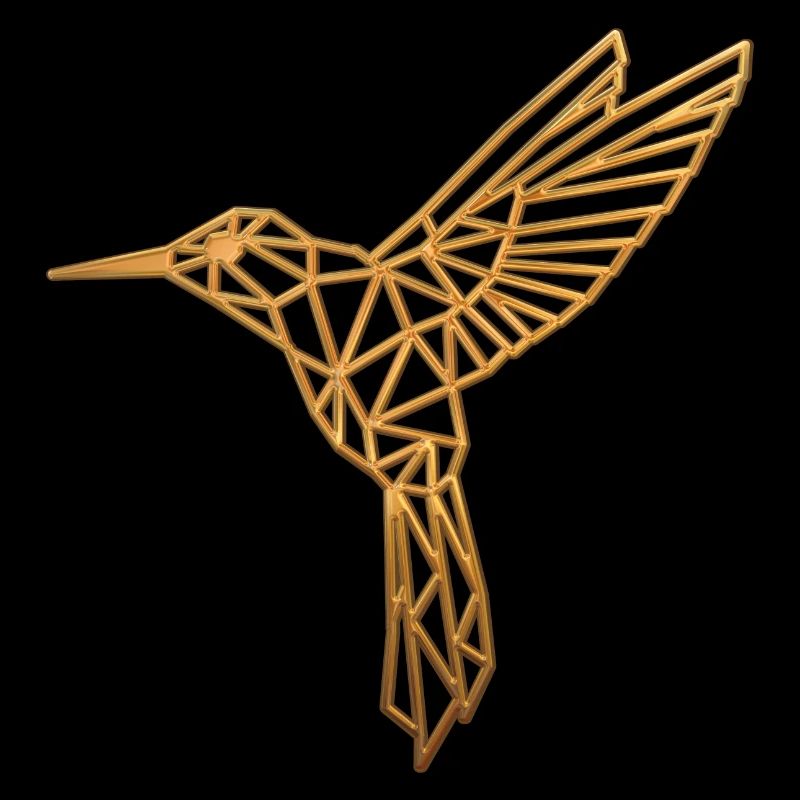 Wireframe Colibri