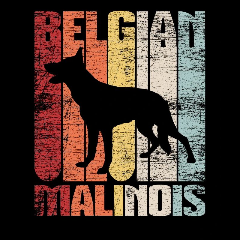 Belgian Malinois Retro