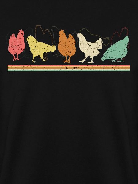 Huhn Hühner Retro