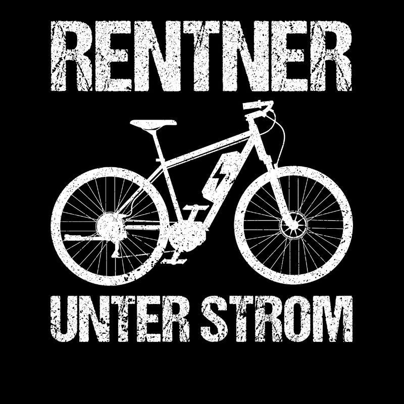 Rentner E-Bike Spruch